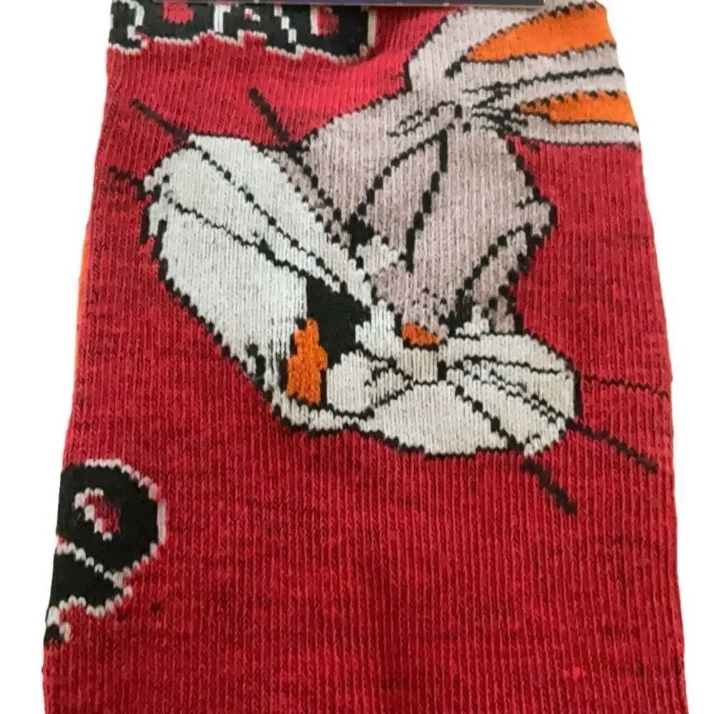 Space Jam Bugs Bunny Socks. Size 6-12. New  TuneSquad, looneytunes, basketball